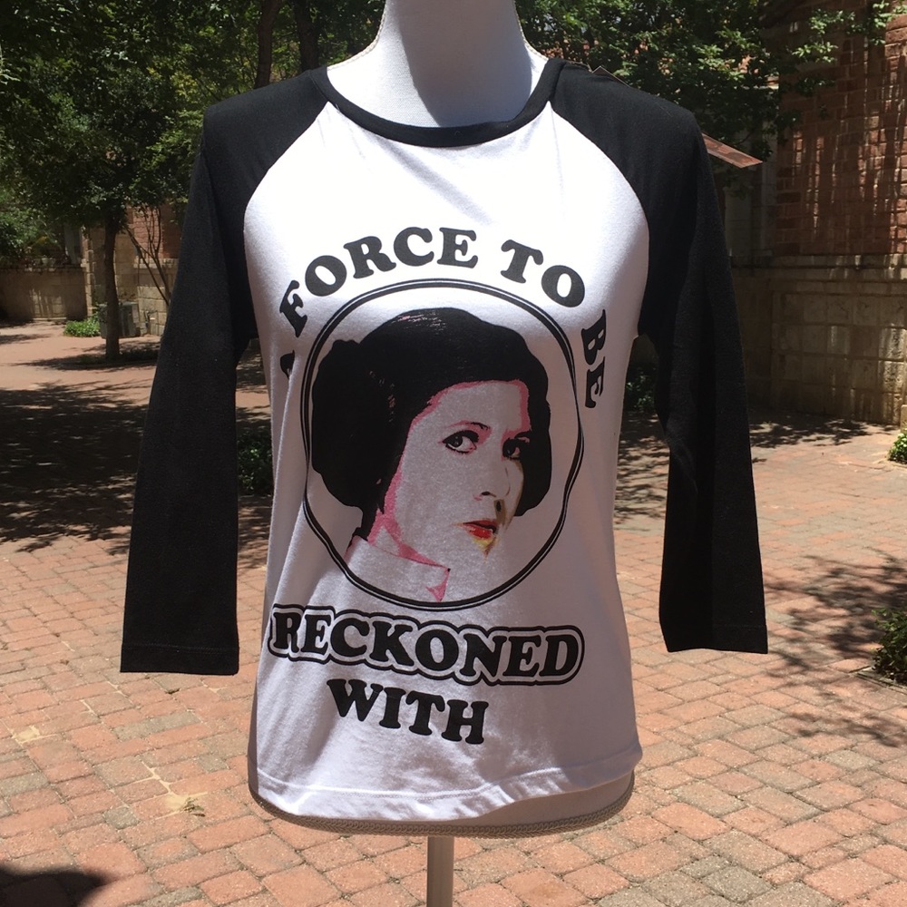 Star Wars Princesses Liea Baseball Style Tee